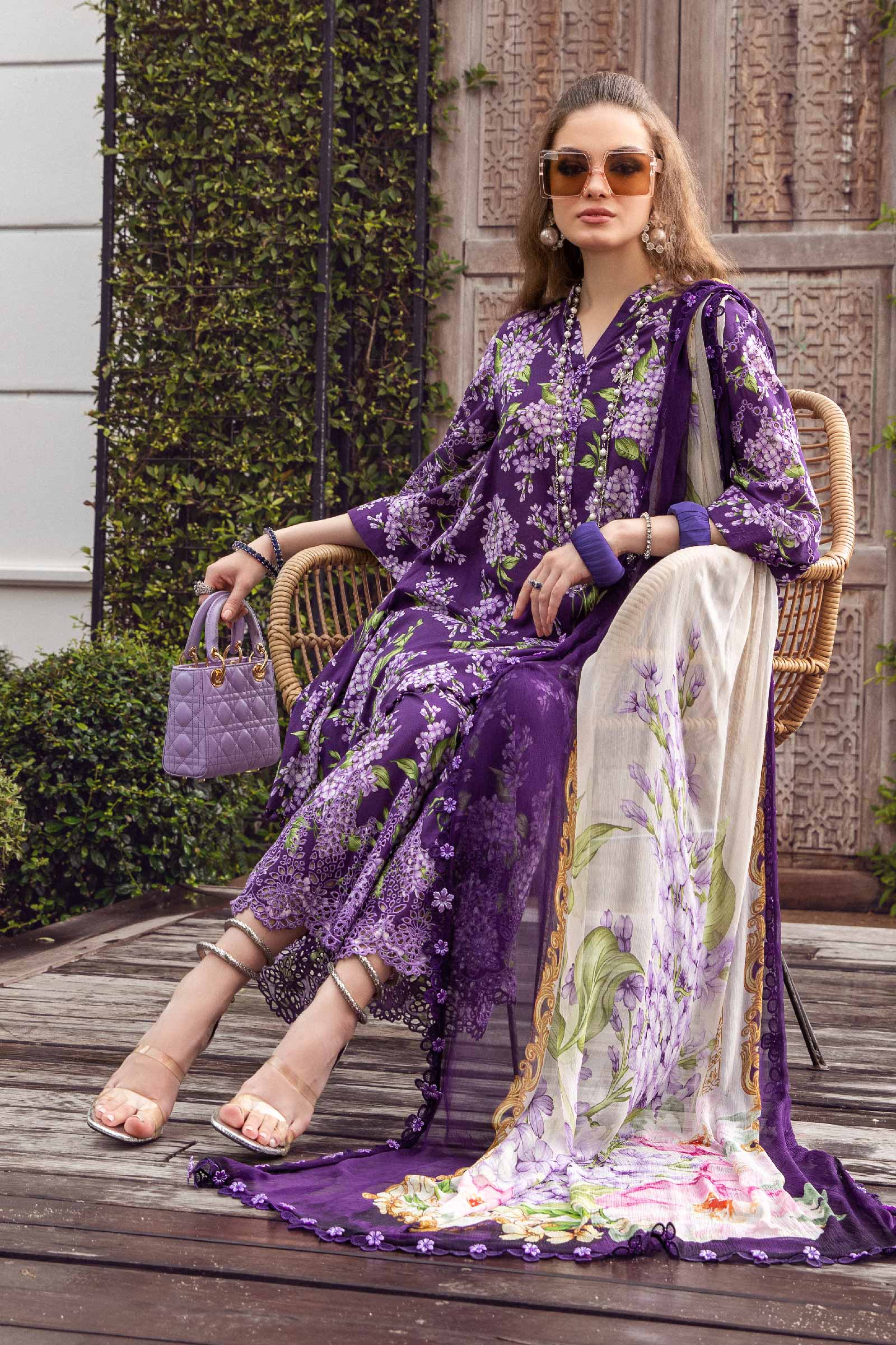 LUXURY LAWN UNSTITCHED 3PCS