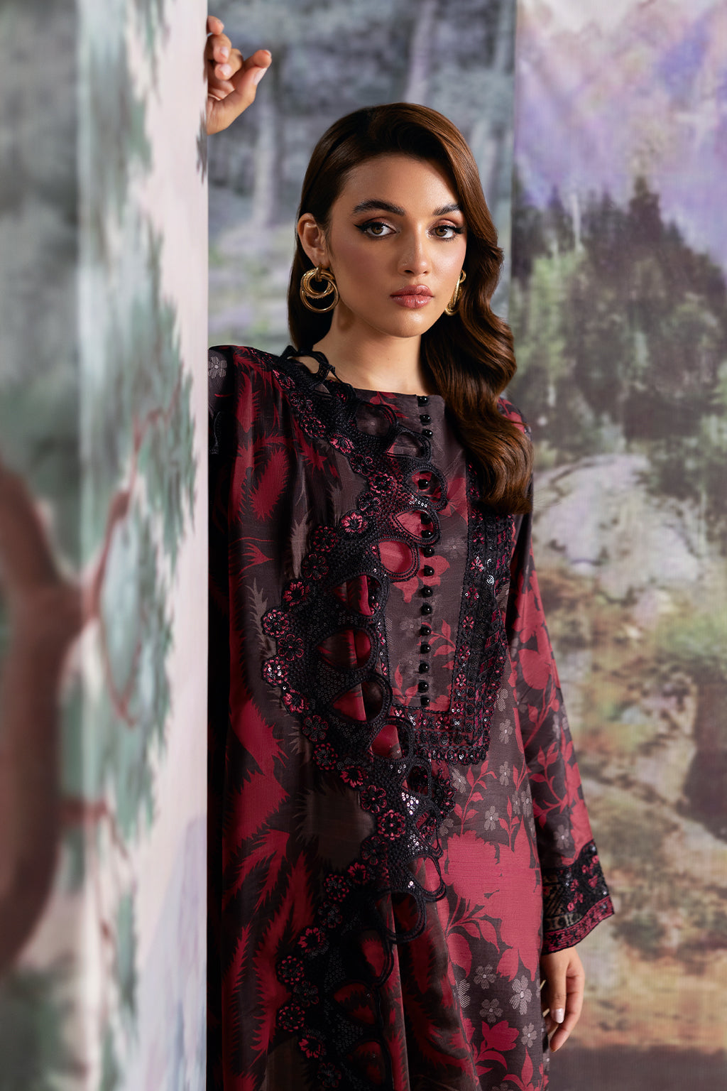 LUXURY LAWN UNSTITCHED 3PCS