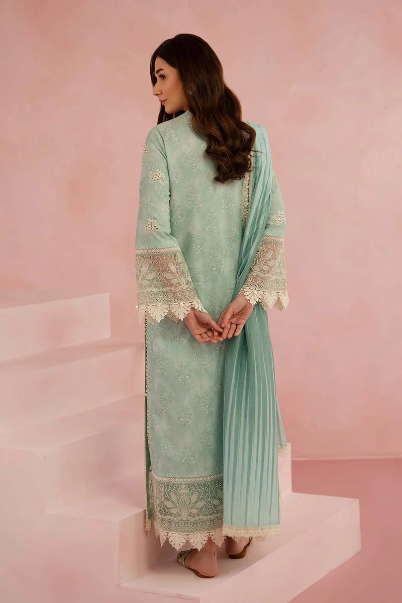 LUXURY LAWN UNSTITCHED 3PCS