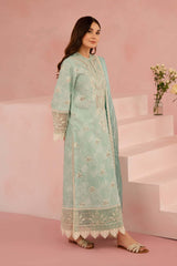 LUXURY LAWN UNSTITCHED 3PCS