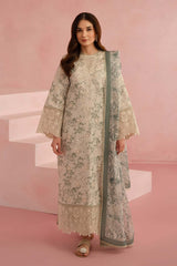 LUXURY LAWN UNSTITCHED 3PCS