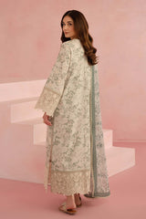 LUXURY LAWN UNSTITCHED 3PCS