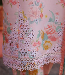 LUXURY CHICKENKARI UNSTITCHED 3PCS