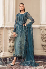 LUXURY CHIFFON UNSTITCHED 3PCS