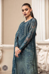 LUXURY CHIFFON UNSTITCHED 3PCS