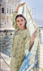LUXURY CHICKENKARI UNSTITCHED 3PCS
