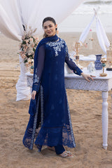 LUXURY CHIFFON UNSTITCHED 3PCS