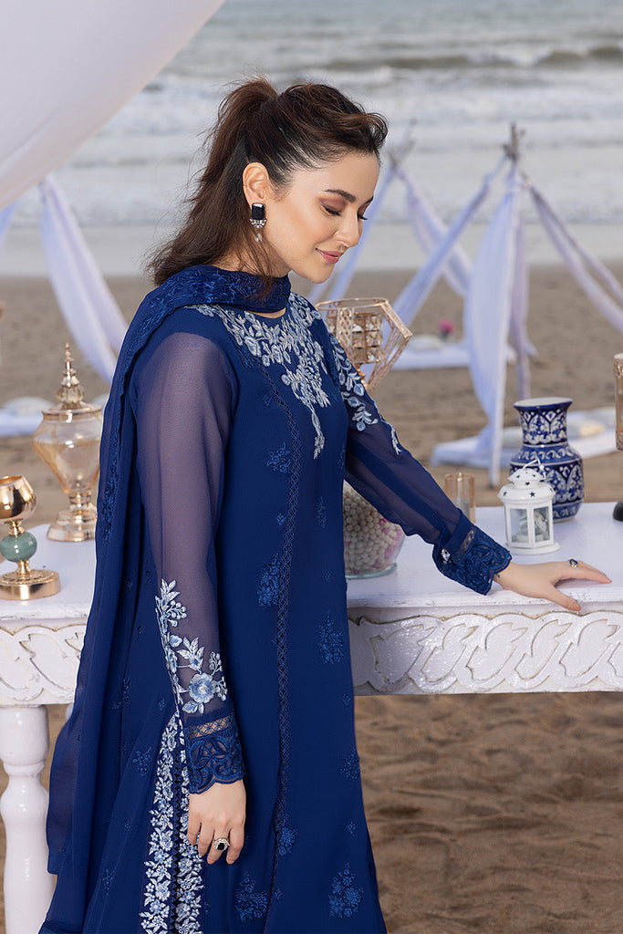 LUXURY CHIFFON UNSTITCHED 3PCS