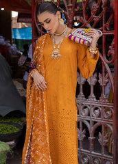 LUXURY CHICKENKARI UNSTITCHED 3PCS