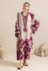 LUXURY LAWN UNSTITCHED 3PCS