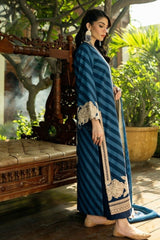 LUXURY LAWN UNSTITCHED 3PCS