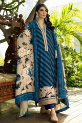 LUXURY LAWN UNSTITCHED 3PCS