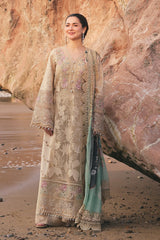 LUXURY CHICKENKARI UNSTITCHED 3PCS