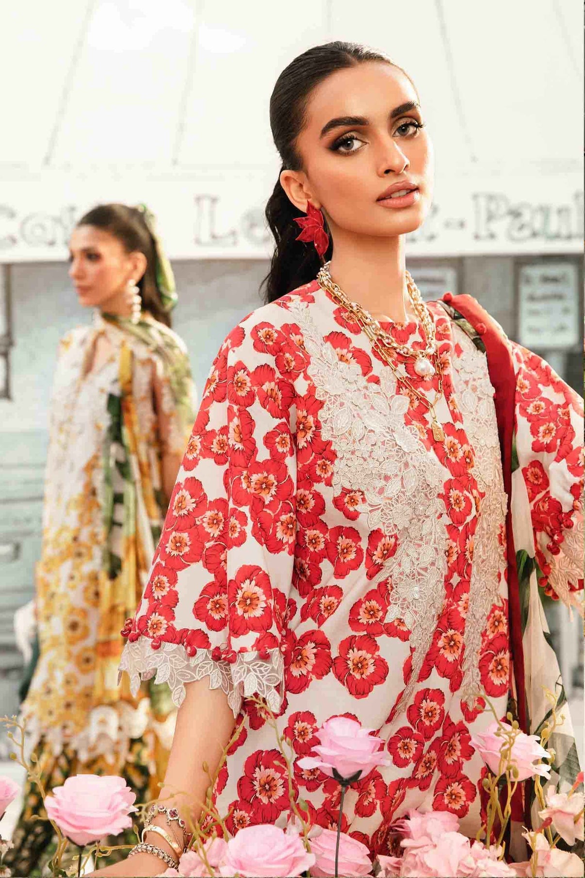 LUXURY LAWN UNSTITCHED 3PCS