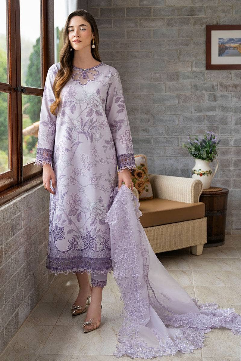 LUXURY LAWN UNSTITCHED 3PCS