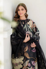LUXURY LAWN UNSTITCHED 3PCS