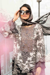 LUXURY LAWN UNSTITCHED 3PCS