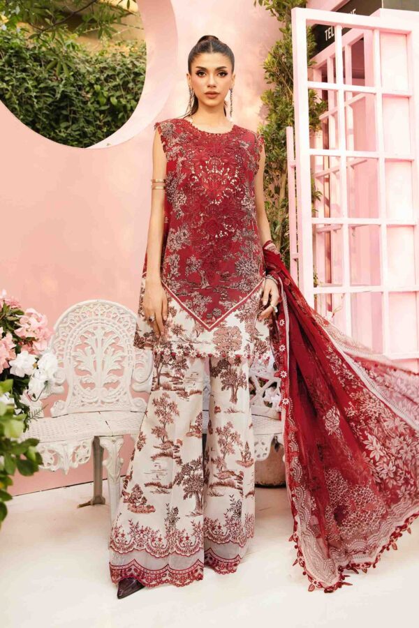 LUXURY LAWN UNSTITCHED 3PCS