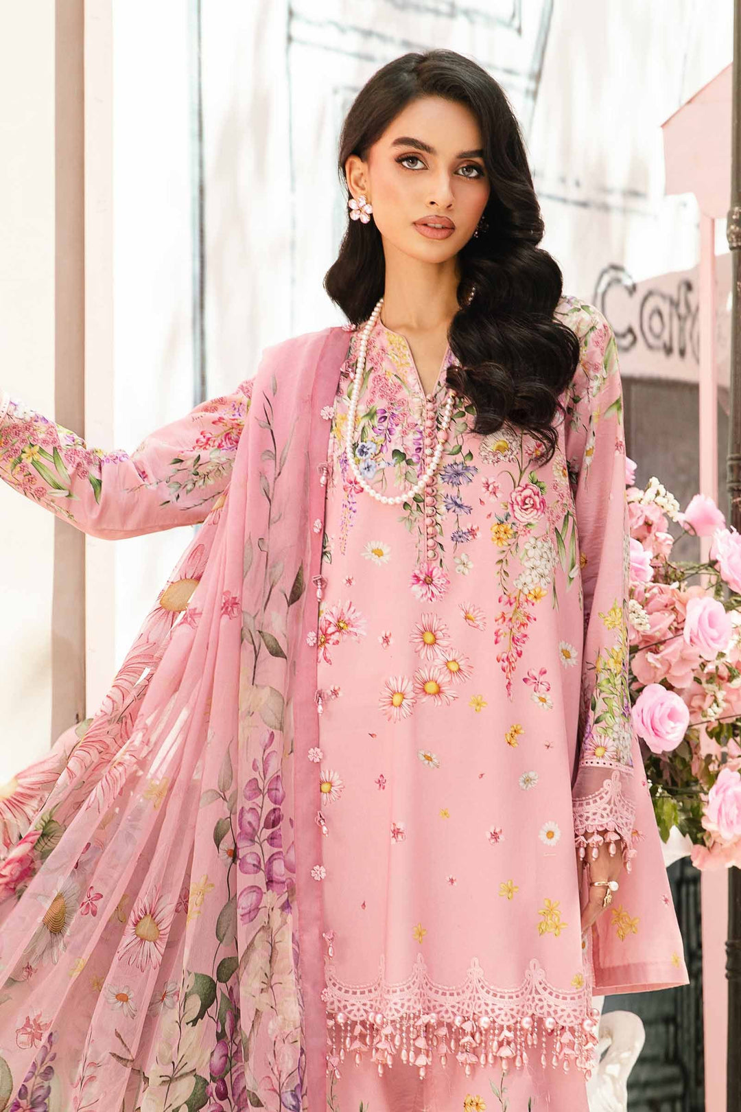 LUXURY LAWN UNSTITCHED 3PCS