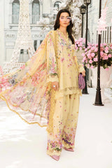 LUXURY LAWN UNSTITCHED 3PCS