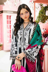 LUXURY LAWN UNSTITCHED 3PCS