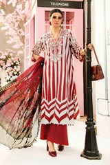 LUXURY LAWN UNSTITCHED 3PCS
