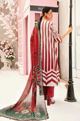 LUXURY LAWN UNSTITCHED 3PCS