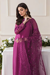 LUXURY CHIFFON UNSTITCHED 3PCS