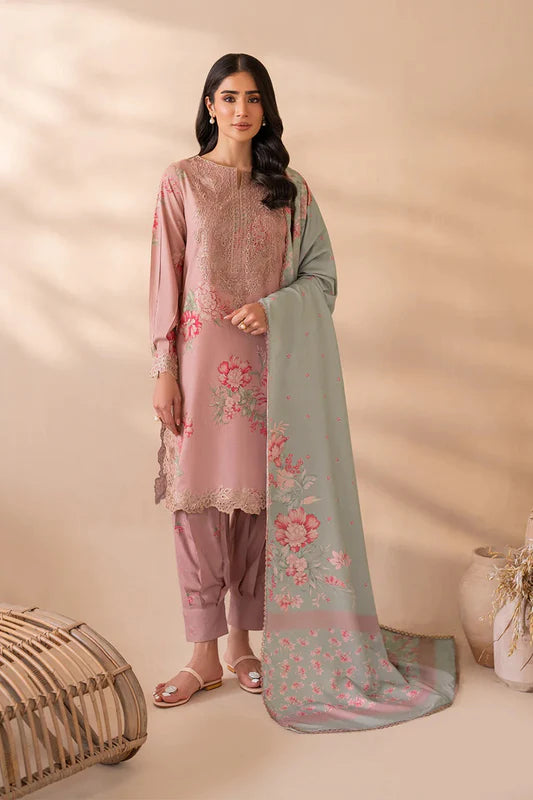 LUXURY LAWN UNSTITCHED 3PCS