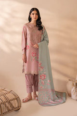 LUXURY LAWN UNSTITCHED 3PCS