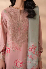 LUXURY LAWN UNSTITCHED 3PCS