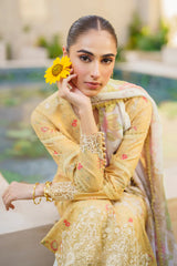 LUXURY LAWN UNSTITCHED 3PCS