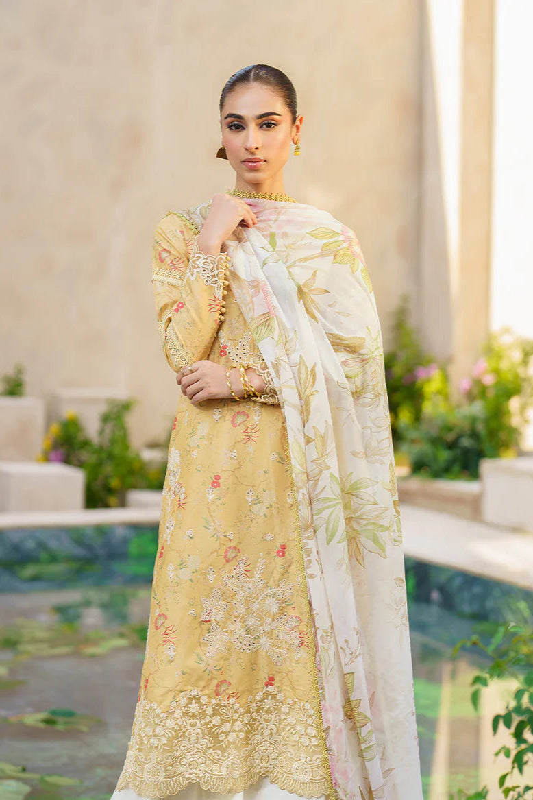 LUXURY LAWN UNSTITCHED 3PCS