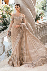 LUXURY HEAVY EMBROIDERED SAREE