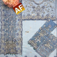 LUXURY HEAVY EMBROIDERED SAREE