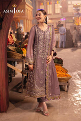LUXURY CHIFFON UNSTITCHED 3PCS