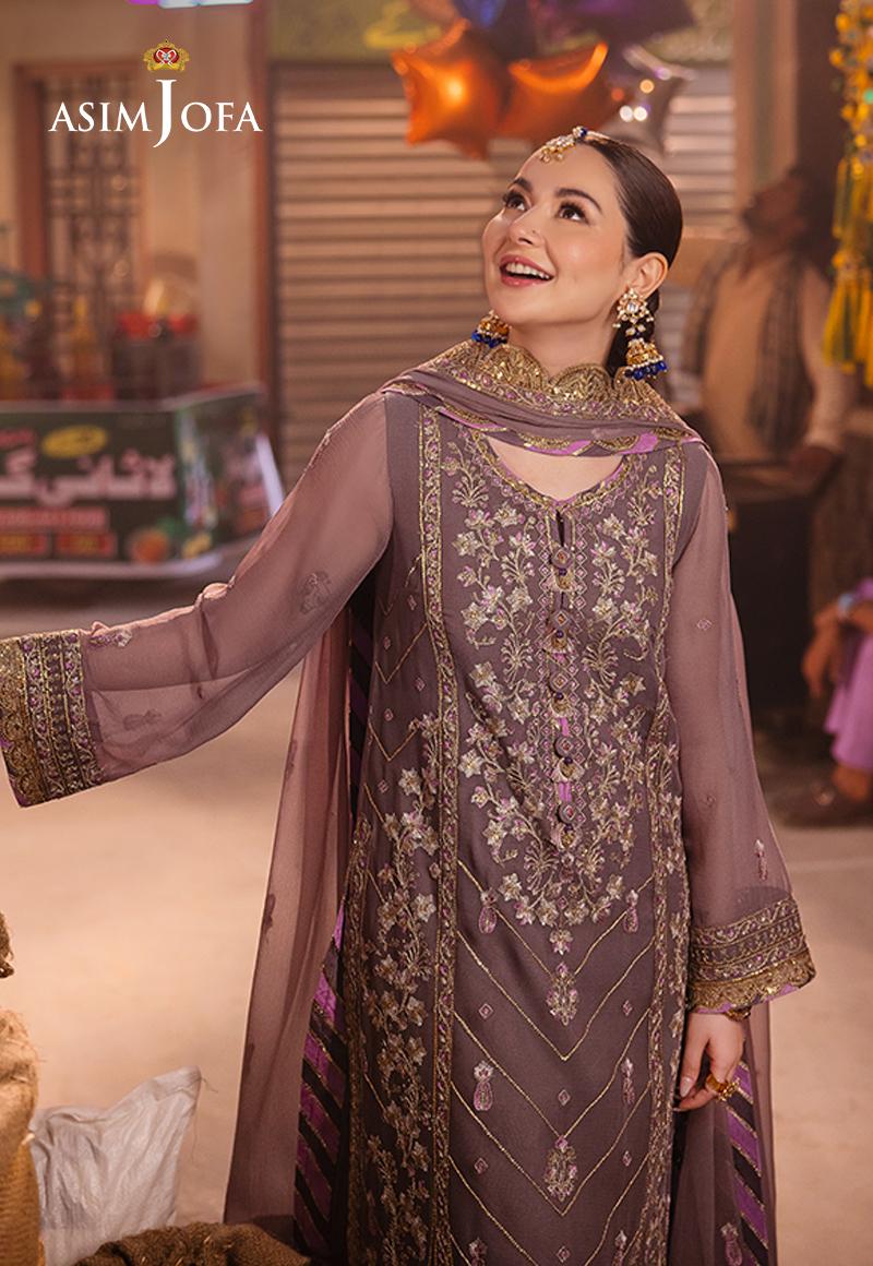 LUXURY CHIFFON UNSTITCHED 3PCS