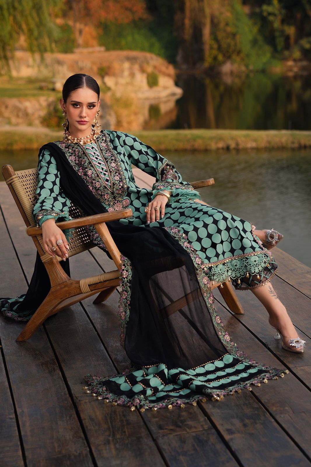LUXURY LAWN UNSTITCHED 3PCS