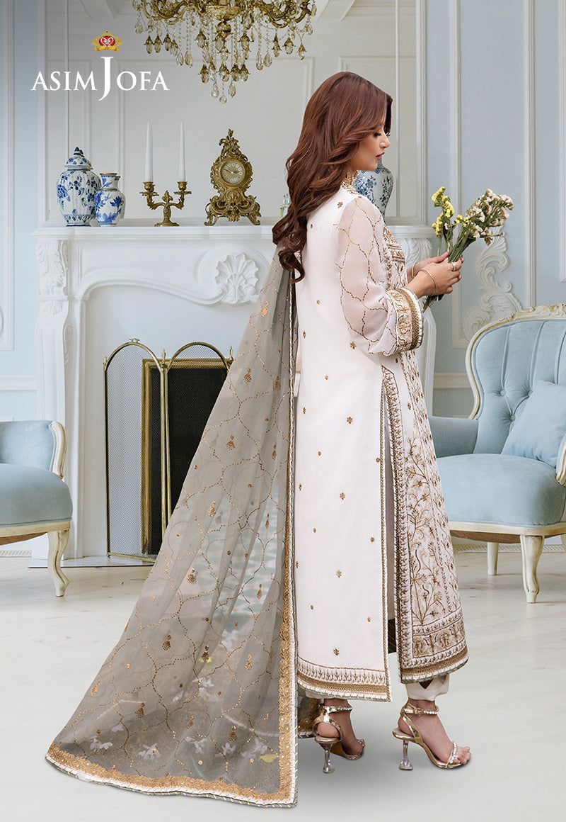 LUXURY CHIFFON UNSTITCHED 3PCS