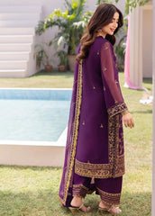 LUXURY CHIFFON UNSTITCHED 3PCS
