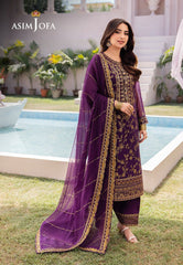LUXURY CHIFFON UNSTITCHED 3PCS