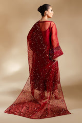 LUXURY ORGANZA UNSTITCHED 3PCS
