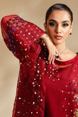 LUXURY ORGANZA UNSTITCHED 3PCS