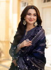 LUXURY CHIFFON UNSTITCHED 3PCS