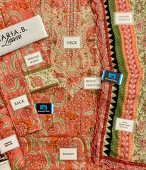 MARIA B UNSTITCHED LUXURY LAWN 3PCS