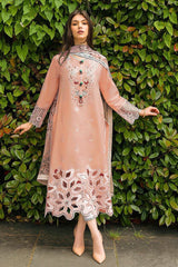 LUXURY ORGANZA UNSTITCHED 3PCS