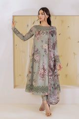 LUXURY LAWN UNSTITCHED 3PCS