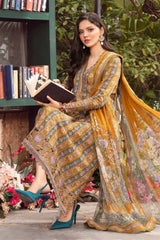 LUXURY LAWN UNSTITCHED 3PCS